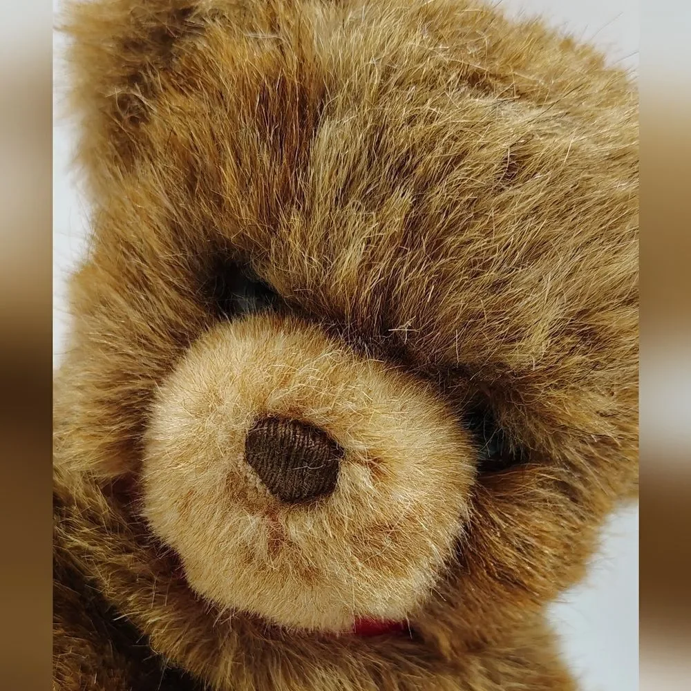 Steiff Vintage Brown Teddy Bear Hand Puppet Puppet - Picture 5 of 13